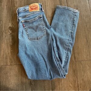 Levi's Light Blue Straight Leg Jeans